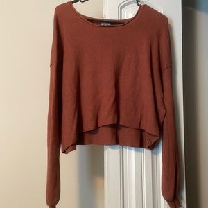 Crop sweater